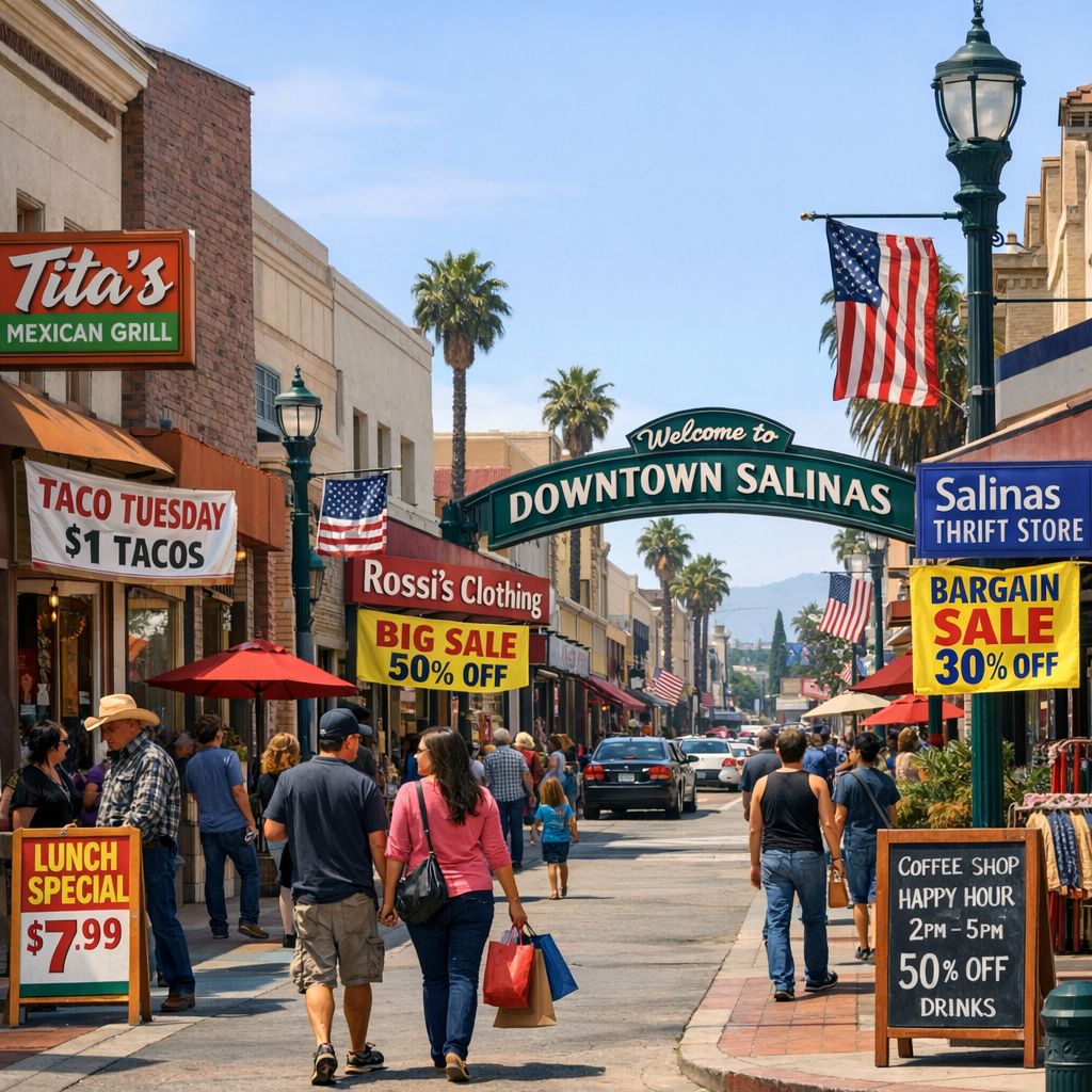 Current Promotions and Special Offers from Salinas Businesses